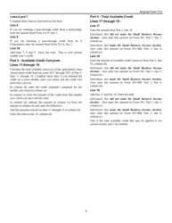 Instructions for Arizona Form 312, Arizona Form 312-S, Arizona Form 312-P, ADOR11277, ADOR10151, ADOR11276 - Arizona, Page 3