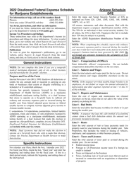 Document preview: Instructions for Form ADOR11393 Schedule DFE Disallowed Federal Expense Schedule for Marijuana Establishments - Arizona, 2022