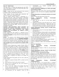 Instructions for Arizona Form 99T, ADOR10419 Arizona Exempt Organization Business Income Tax Return - Arizona, Page 11