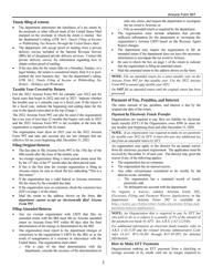 Instructions for Arizona Form 99T, ADOR10419 Arizona Exempt Organization Business Income Tax Return - Arizona, Page 2