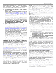 Instructions for Arizona Form 99T, ADOR10419 Arizona Exempt Organization Business Income Tax Return - Arizona, Page 3