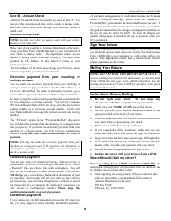 Instructions for Arizona Form 140NR-SBI, ADOR11408 Small Business Income Tax Return for Arizona Nonresidents - Arizona, Page 14