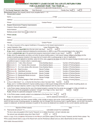 Document preview: Form ADOR82620 Government Property Lease Excise Tax (Gplet) Return Form - Arizona