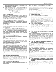 Instructions for Arizona Form 120, ADOR10336 Arizona Corporation Income Tax Return - Arizona, Page 13