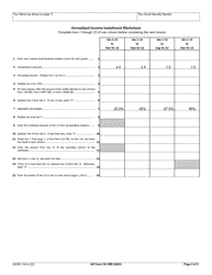 Arizona Form 221-SBI (ADOR11414) Underpayment of Estimated Tax for Small Business Income - Arizona, Page 2