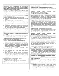 Instructions for Arizona Form 120X, ADOR10341 Arizona Amended Corporation Income Tax Return - Arizona, Page 10