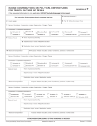 Form C/OH Candidate/Officeholder Campaign Finance Report - Texas, Page 16