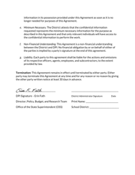 District Fafsa Data Sharing Agreement - Wisconsin, Page 3