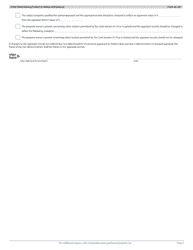 Form 50-221 Order Determining Protest or Notice of Dismissal - Texas, Page 2
