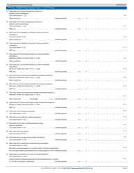 Form 50-105 County Report of Property Value - Texas, Page 2