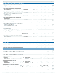 Form 50-105 County Report of Property Value - Texas, Page 3