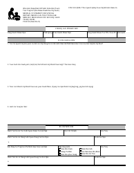 Form PI-6314H Medical Statement for Special Dietary Needs - Wisconsin (Hmong), Page 2