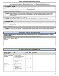 Project Notification Form - Maine, Page 8