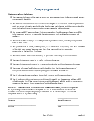 Workforce Certificate Application Form - Minnesota, Page 7