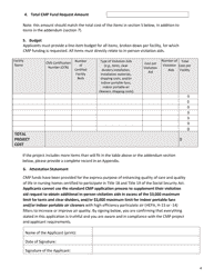 Covid-19 in-Person Visitation Application Template, Page 4