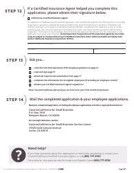 Covered California for Small Business (Ccsb) Enrollment Application for Employers - California, Page 8
