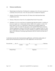 Application for Capital/Lwop Case Appointments - County of San Bernardino, California, Page 5