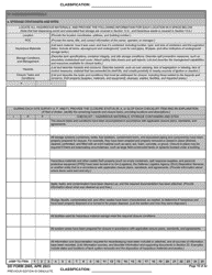 DD Form 2995 Environmental Site Closure Survey (Escs), Page 10