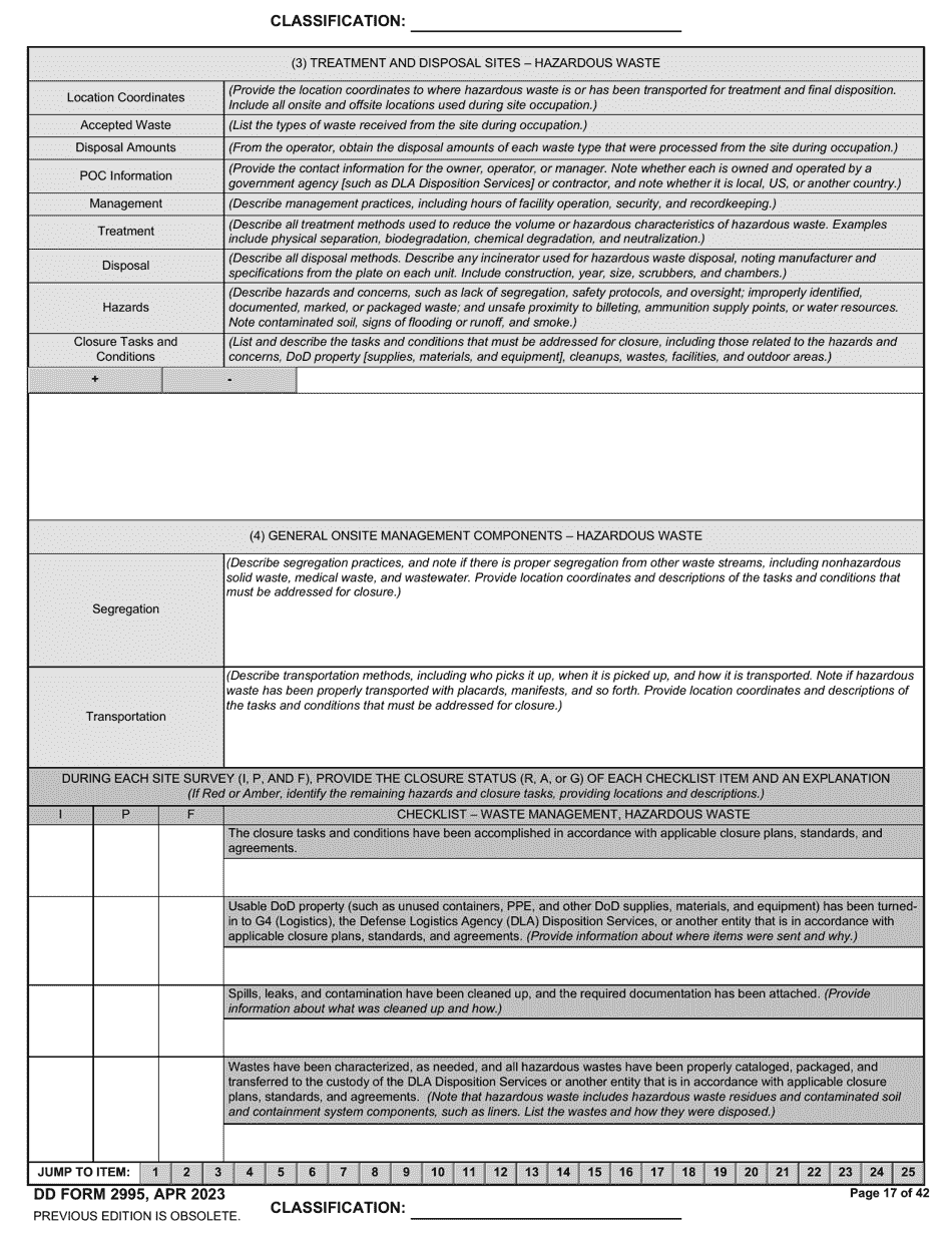DD Form 2995 Download Fillable PDF Or Fill Online Environmental Site dd-form-2995-download-fillable-pdf-or-fill-online-environmental-site