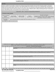 DD Form 2995 Environmental Site Closure Survey (Escs), Page 29