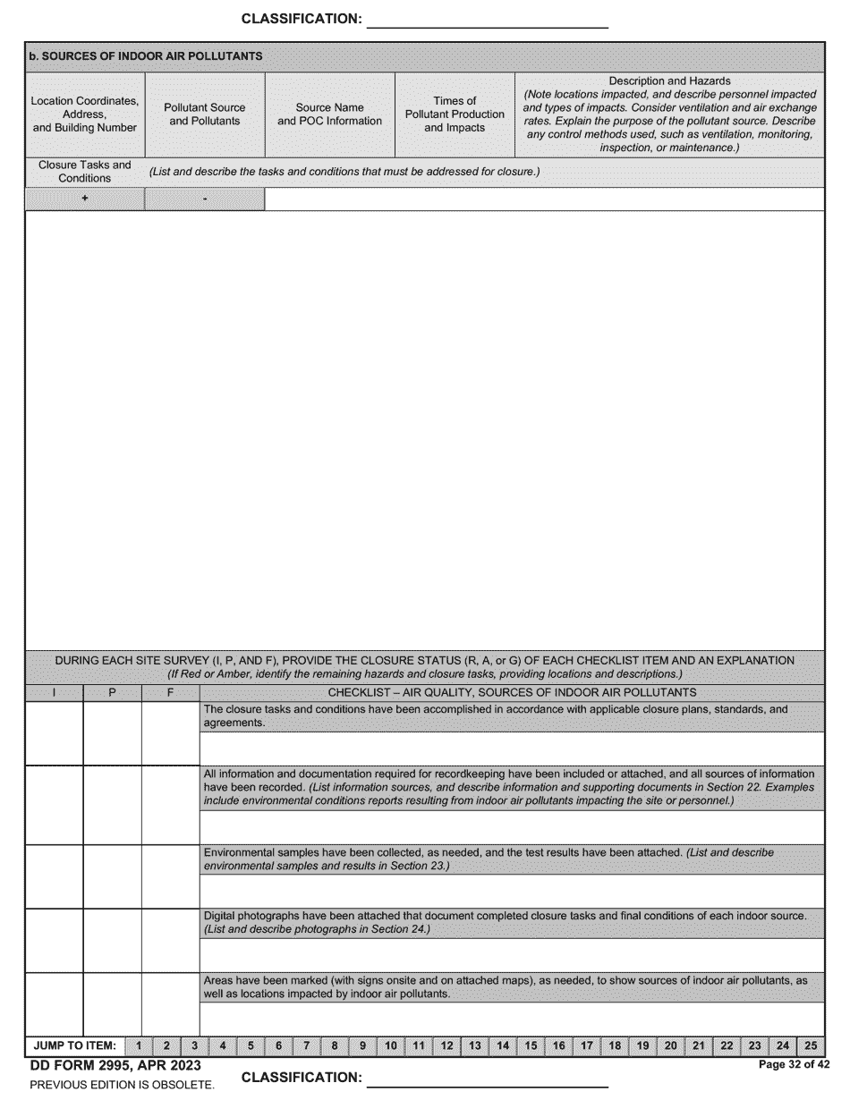 DD Form 2995 Environmental Site Closure Survey (Escs), Page 32
