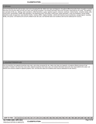DD Form 2995 Environmental Site Closure Survey (Escs), Page 4