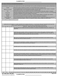 DD Form 2995 Environmental Site Closure Survey (Escs), Page 9