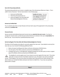 Form FOR101 Instructions - Conciliation Court Review of Motor Vehicle Forfeiture for Alcohol Related Offenses ($15,000 or Less) - Minnesota, Page 6