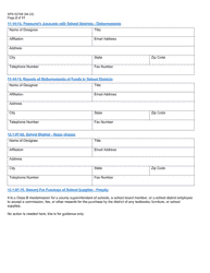Form SFN52749 Assignment of Statutory Duties County Superintendent of Schools - North Dakota, Page 2