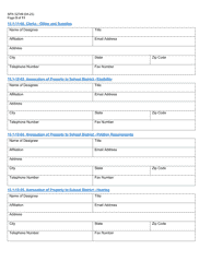Form SFN52749 Assignment of Statutory Duties County Superintendent of Schools - North Dakota, Page 5