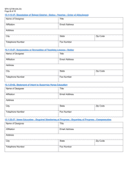 Form SFN52749 Assignment of Statutory Duties County Superintendent of Schools - North Dakota, Page 8