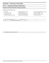 PS Form 3541 Postage Statement - Periodicals, Page 9