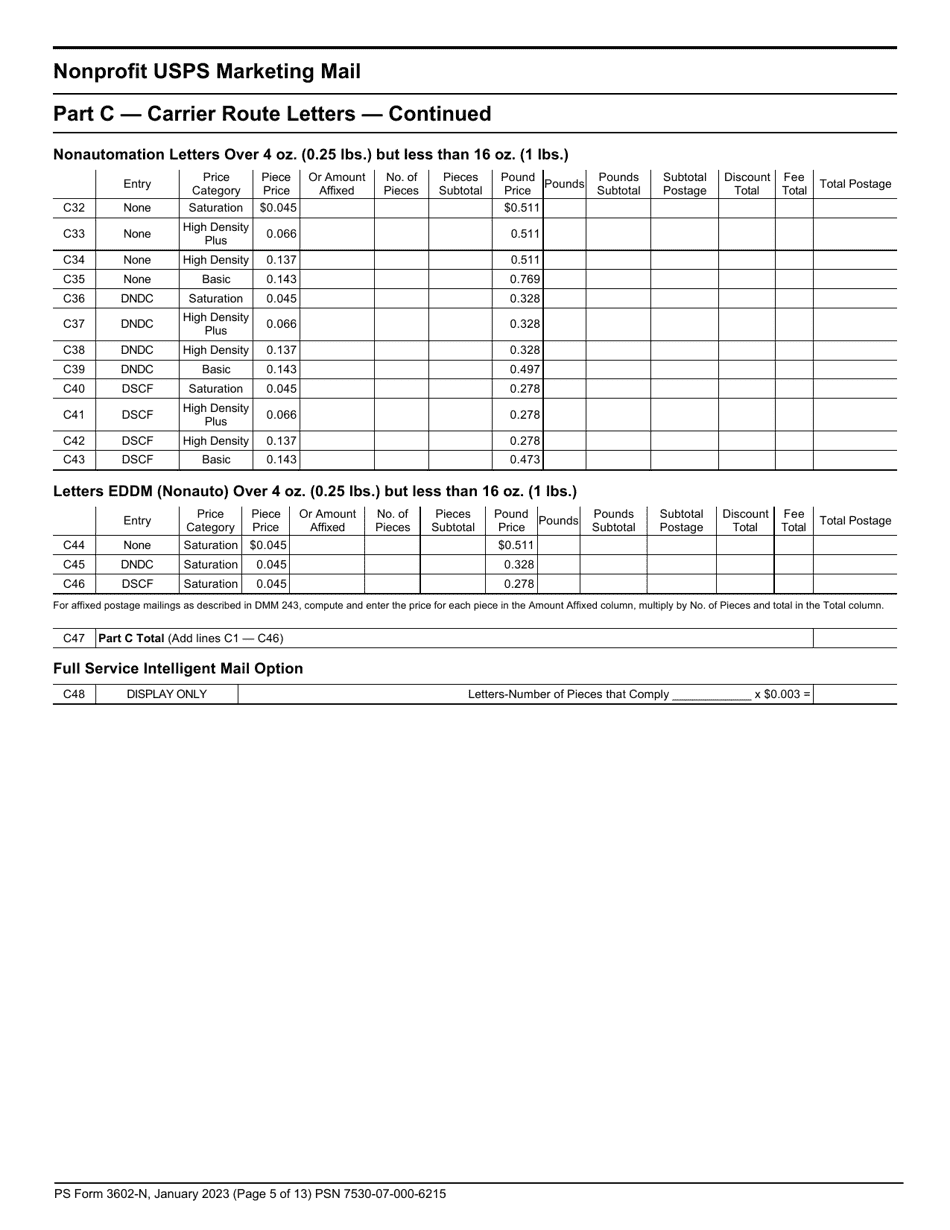 Ps form 3602 n fill out sign online and download printable pdf