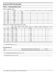 PS Form 3602-N Postage Statement - Nonprofit USPS Marketing Mail, Page 7