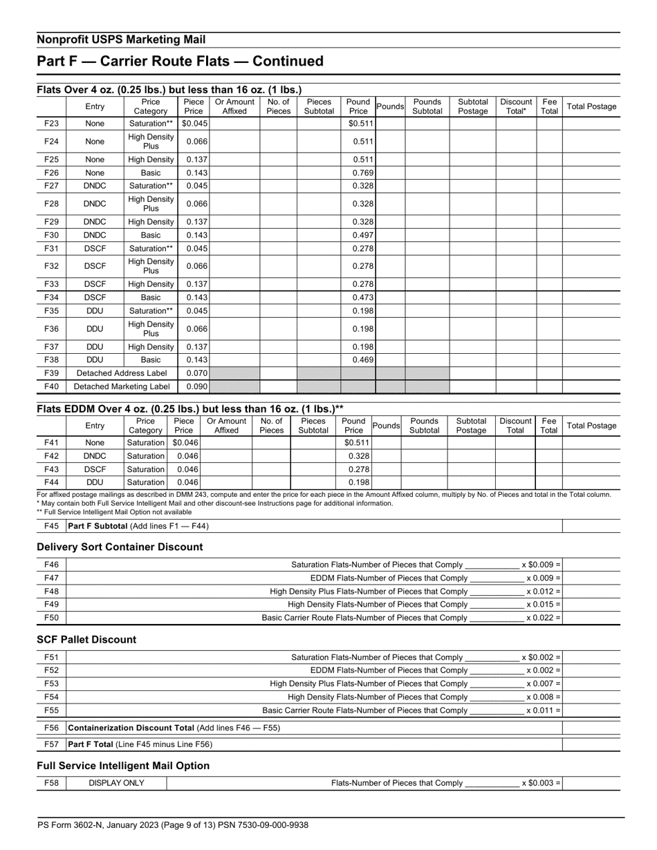 Ps form 3602 n fill out sign online and download printable pdf
