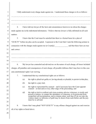 Application for Permission to Enter Plea of Guilty and Order Accepting Plea - California, Page 2