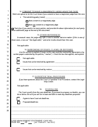 Case Management Statement - California, Page 11