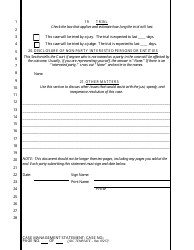 Case Management Statement - California, Page 12