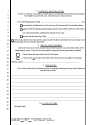 Case Management Statement - California, Page 9