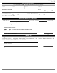 Application for Amateur Kickboxing - Michigan, Page 2