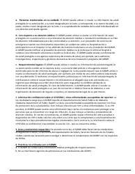 Formulario De Aviso De Privacidad - Alabama (Spanish), Page 5