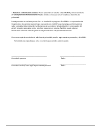 Formulario De Aviso De Privacidad - Alabama (Spanish), Page 6