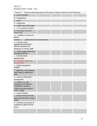 Form NDP13 Nurse Delegation Program Skills Checklist - Alabama, Page 2