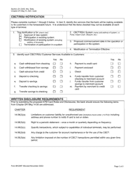 Form BKG997 Customer Bank Communications Terminal Application - Wisconsin, Page 2