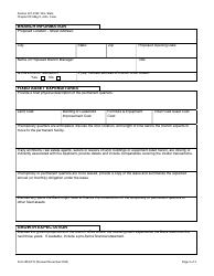 Form BKG715 Branch Application - Wisconsin, Page 2