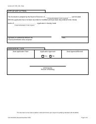 Form BKG995 Share Exchange Application - Wisconsin, Page 3