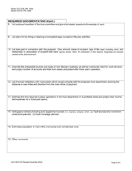 Form BKG745 Trust Powers Application - Wisconsin, Page 3