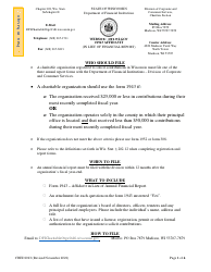 Document preview: Form CRED1943 Affidavit in Lieu of Annual Financial Report - Wisconsin