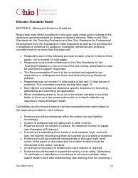 Form C Master Teacher Application/Narrative - Ohio, Page 2