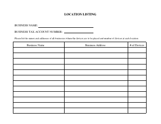 Amusement Owner Permit Form - City of San Jose, California, Page 3